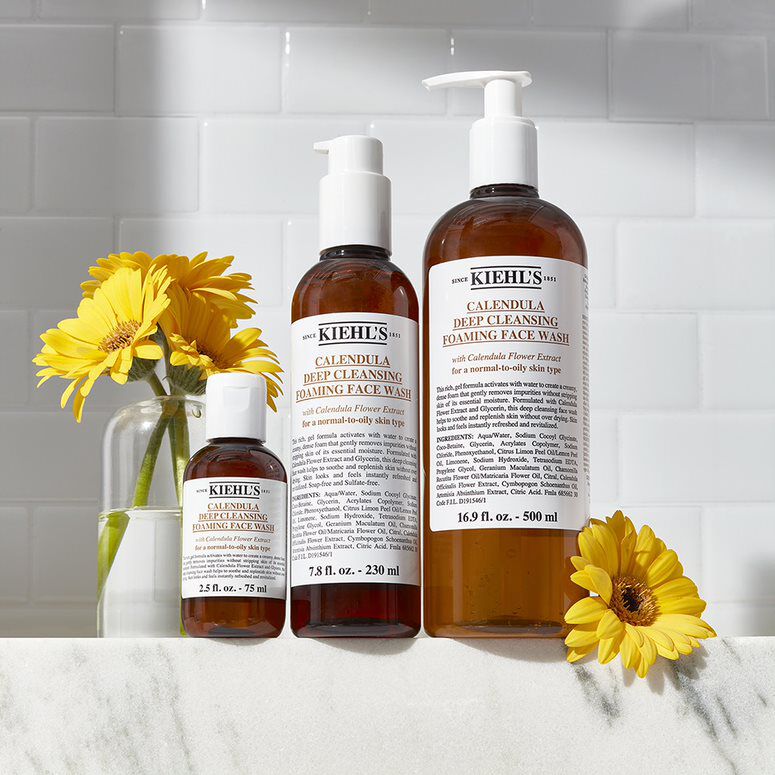 Kiehl's online calendula cleanser